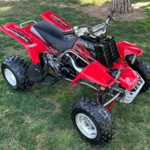 2001 Yamaha Banshee 350 – Stealth Dark Red & Black Edition