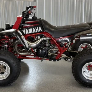 1989 Yamaha Banshee 350 – Dark Red & Black Heritage Edition