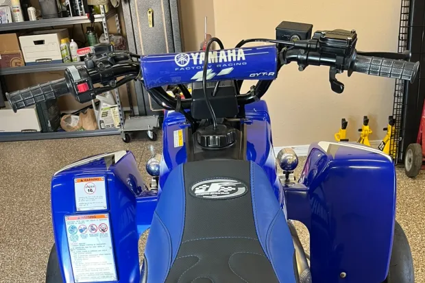 1999 Yamaha Banshee 350 – Racing Blue & Black Edition - Image 5